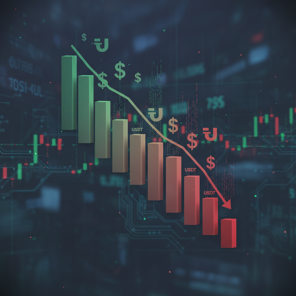 Tether USDT Shrinks in Second Monthly Drop