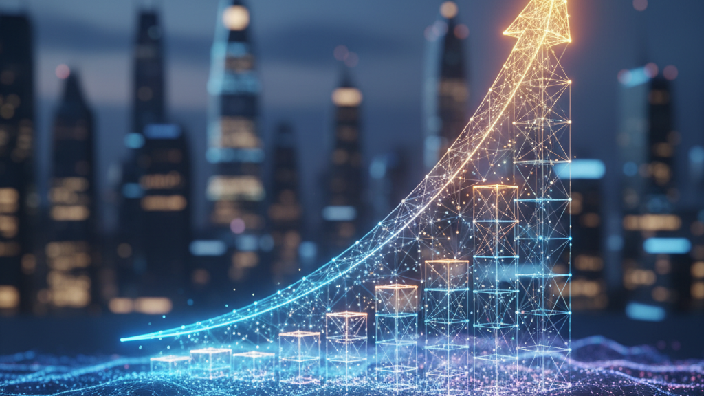 DeFi lending protocols total value locked chart showing growth