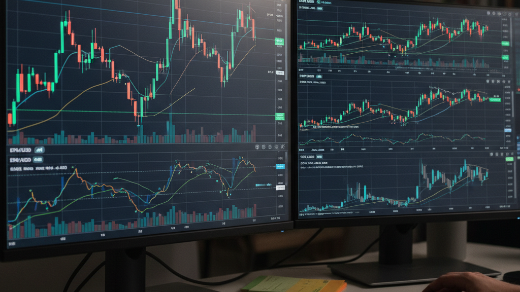 Altcoin price analysis showing ETH XRP SOL technical indicators