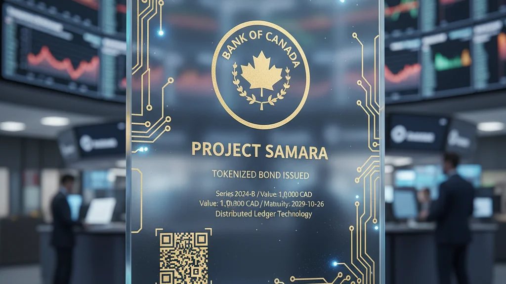 Bank of Canada Pilot Issues Nation's First Tokenized Bond