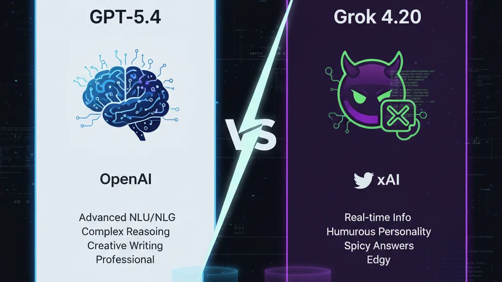 GPT-5.4 vs Grok 4.20: Which AI Chatbot Wins?
